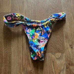 Kulani Kini Ruched Thong Bottom